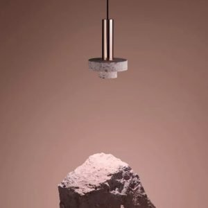 TERRAZZO Függeszték rose gold