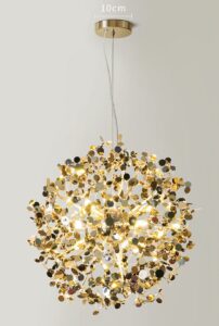 ALDO Függeszték , Függőlámpa Aldo design függőlámpa arany szín