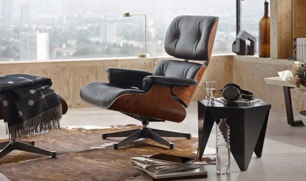 EAMES Fotel és ottomán