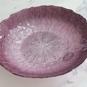 BOHEMIA dekor üvegtál