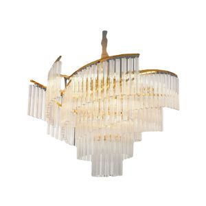 Luxury- Home Carla Ring arany függeszték