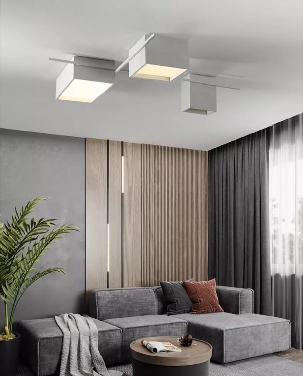 LUXURY-HOME MED mennyezeti lámpa fehér