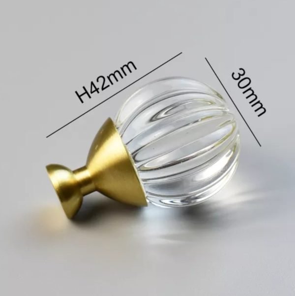 Luxury-Home , Üveg Bútorfogantyú GD 0011 Glass