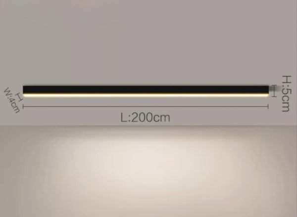 Luxury-Home , PRAGA Mennyezeti LED lámpa fekete
