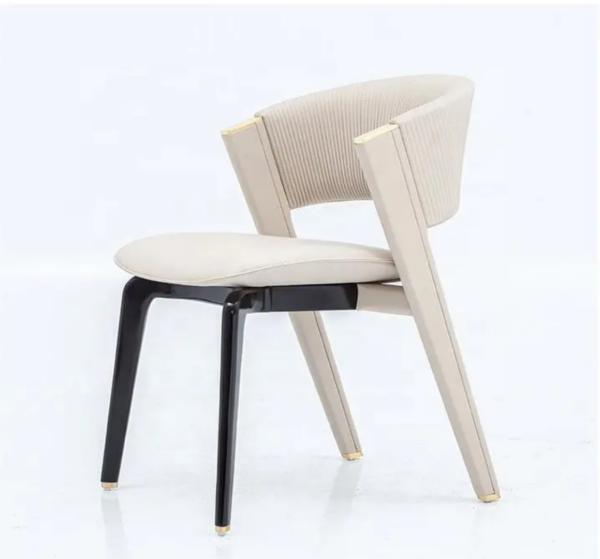 LISBONA étkezőszék , fa lábakkal, kárpitos szék , modern design bútor, modern étkezőszék