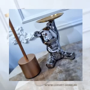 BEAR dekoráció tálcával , Luxury Home