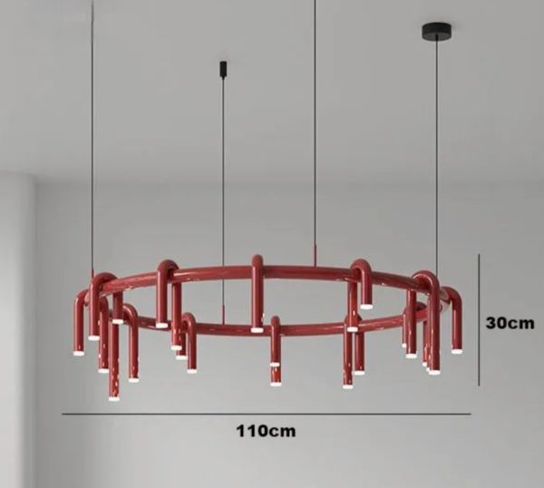 luxury-home.hu LANA RED függőlámpa