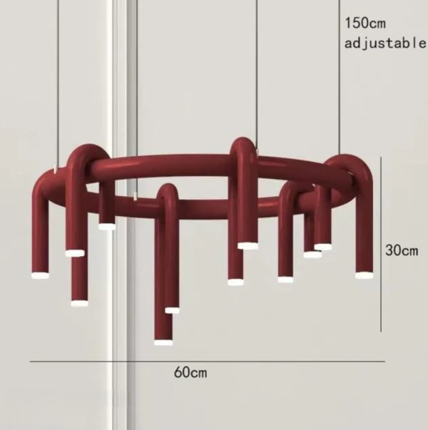 luxury-home.hu LANA RED függőlámpa