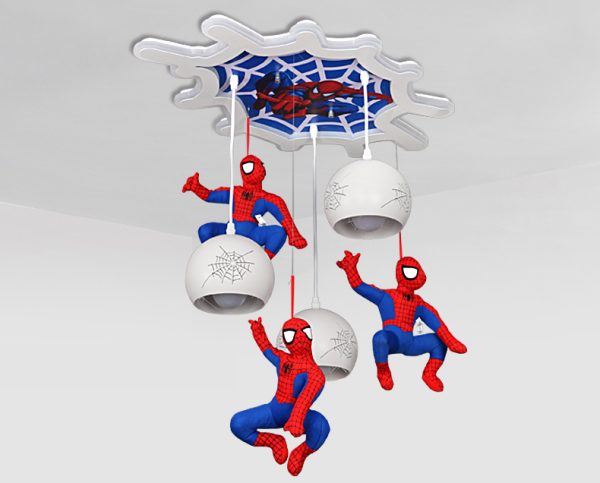 SPIDER-MAN mennyeztei lámpa, Gyerekszobai lámpa
