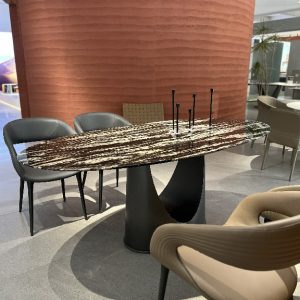 Luxury Home HOLO ovális Étkezőasztal