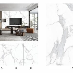 Falpanel, falburkolat végtelenített márvány mintával LW 1009