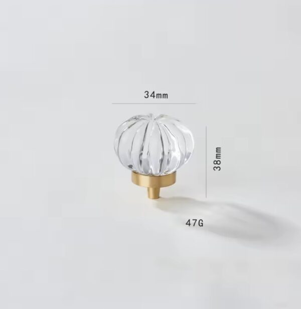 MINI GLAM Bútorfogantyú Tök