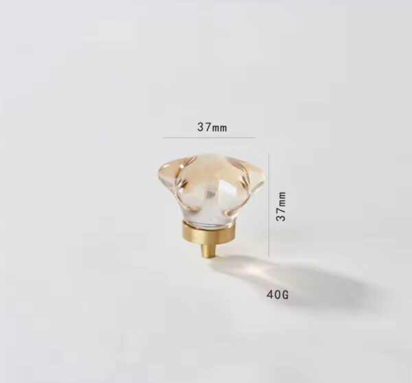 MINI GLAM Bútorfogantyú Csillag