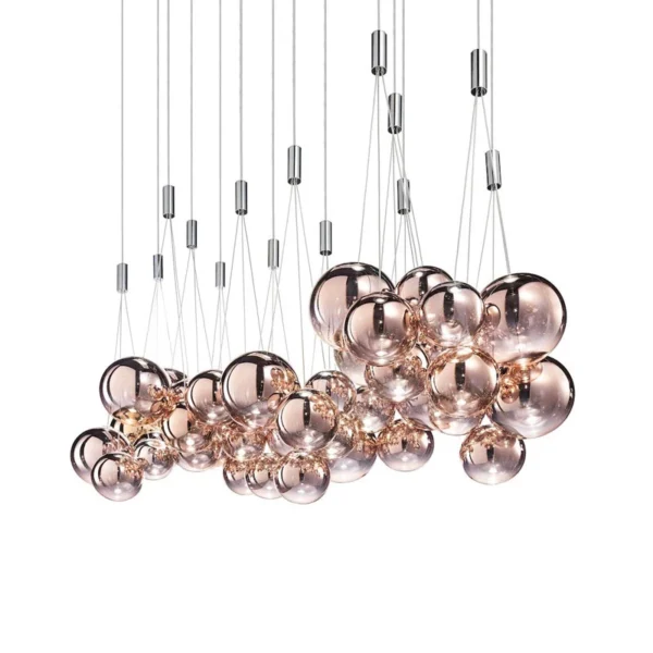 luxury-home.hu LUNA SPHERE Függeszték Rose Gold