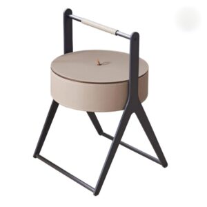 Balzano PORTA lerakóasztal bőrrel bevont tárolóval, modern design