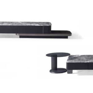 Prémium RAXTON TV bútor és asztal kollekció sötét tónusú designnal