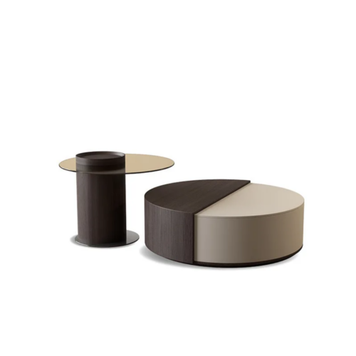 SOLIS modern dohányzóasztal szett prémium nappali enteriőrben