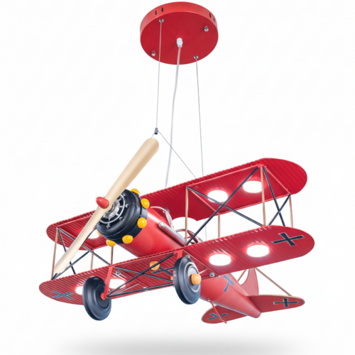 RED repülő lámpa modern gyerekszobába.