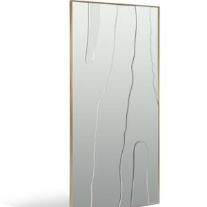 LAGOON prémium 3D tükör bronz színű fém kerettel