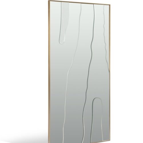 LAGOON prémium 3D tükör bronz színű fém kerettel