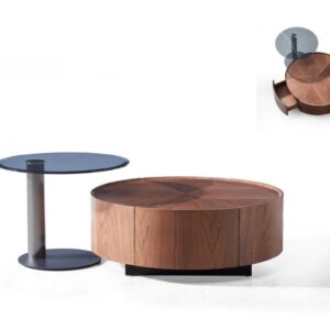 SENTO Dohányzóasztal szett praktikus tárolóval