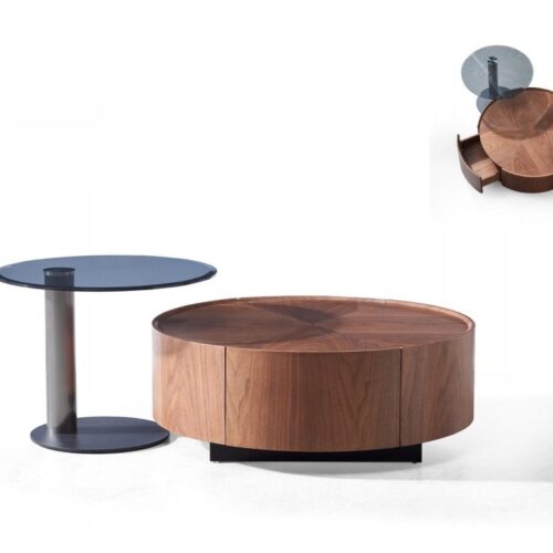 SENTO Dohányzóasztal szett praktikus tárolóval