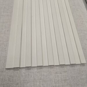 Bordás falpanel, falburkolat, lamella GW77 Fehér